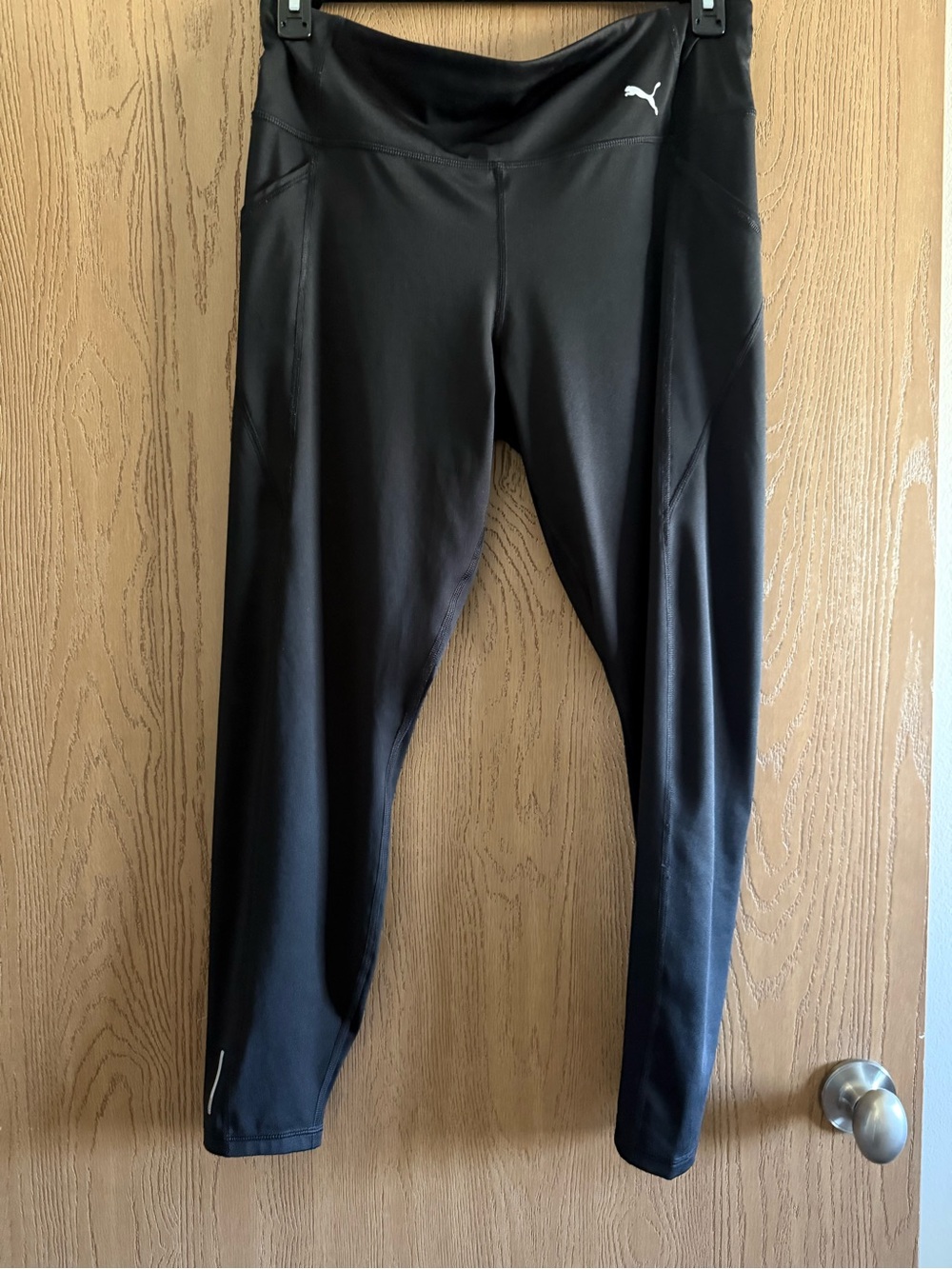 Puma Black Women's High-Rise Performance Leggings
